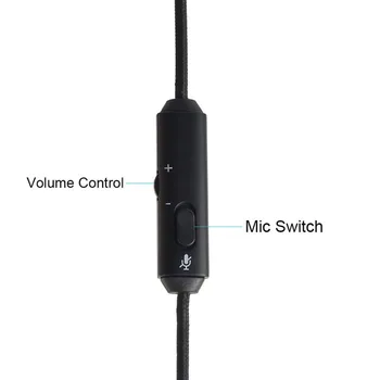 NUBWO Sunet Surround 7.1 USB Gaming Headset Casque prin Cablu PS4/Xbox One Headphoes cu Microfon, Control Volum pentru Calculator