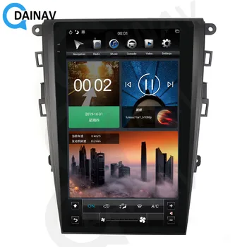 Android Auto 2Din Navigatie GPS Pentru Ford Mondeo 2013-2017 Stereo Auto Autoradio Tesla GPS Navi Verticale DVD Player