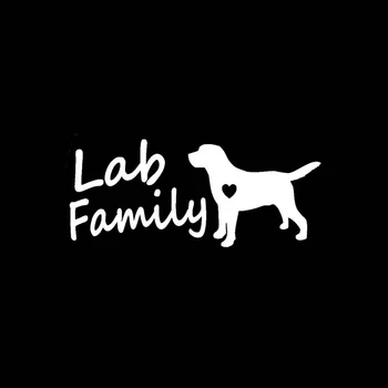 PLAY COOL Laborator de Familie Câine Labrador Labradoodle Cadou Autocolant Auto Automobile Motociclete Accesorii Exterioare Decalcomanii de Vinil