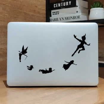 Zbura la Neverland Peter Pan Laptop Autocolant pentru Macbook Decal 16