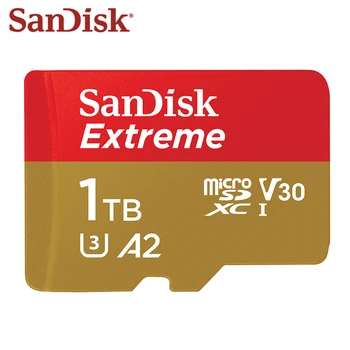 Original SanDisk Extreme Card Micro SD de 1 tb 512GB SDXC A2 U3 V30 Card de Memorie Max 160MB/s Microsd Cu Adaptor SD