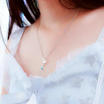 Anime IDOLiSH7 Iori Izumi Yamato Mitsuki Tamaki Riku Nanase Numărul 7 Pandantiv Colier De Argint S925 Bijuterii Cosplay Cadou Recuzită Noi