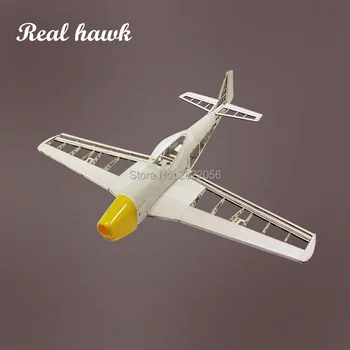 Avioane RC Laser Tăiat Lemn de Balsa Kit de Anvergura 1000mm NOI P51 Cadru fără Acoperire Model de kit de Construcție Lemnos model de AVION
