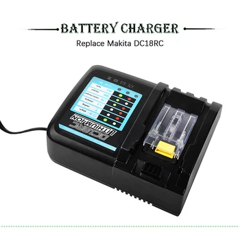 Bonadget Baterie Li-Ion Încărcător 3A Curent de Încărcare Pentru Makita 14,4 V Bl1830 18V Bl1430 Dc18Rc Dc18Ra Instrumente de Putere Dc18Rc Taxa