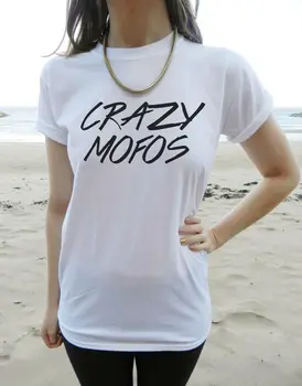 NIALL HORAN CRAZY MOFOS Imprimare Tricou Femei-O Direcție Bumbac Tricou Pentru Lady Alb Negru Top Tee Hipster HH203-491