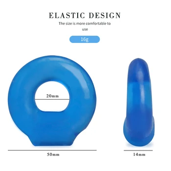 2 buc Silicon Inel Penis Ejaculare Reutilizabile Rezistență Timp de Întârziere de Blocare Bucla de Jucarii Sexuale Pentru Adulți SHEKI Adult de Produse Sex Shop