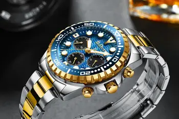 2020 Brand de Top din oțel complet de afaceri cuarț ceas impermeabil cu design nou încheietura ceas pentru om