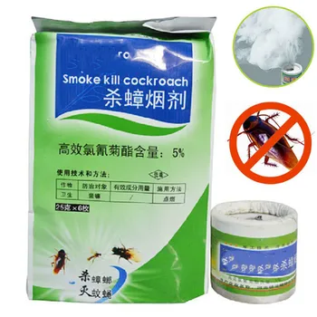 6pcs Gândac de Fum Insecticide Otravă Bomba Magic Smog Pentru Țânțari, Muște Medicina Bug Purici Ant Killer Insecte Pest Control