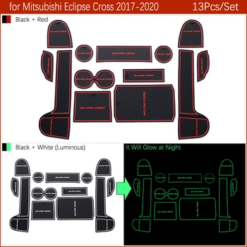Pentru Mitsubishi Eclipse Cruce 2017 2018 2019 2020 Cauciuc Anti-alunecare Mat Usa Groove Cupa Telefon Pad Poarta Slot Coaster Accesorii