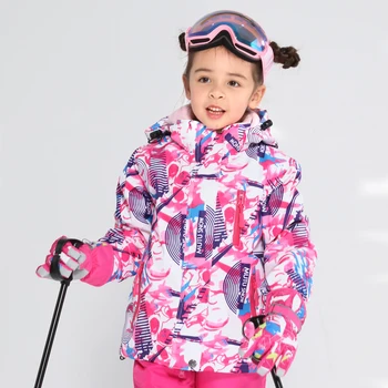 Noua Jacheta de Schi pentru Copii de Brand Nou de Înaltă Calitate pentru Copii Waterproof, Windproof Zăpadă Geaca de Iarna Fete de Schi și Snowboard Jacket