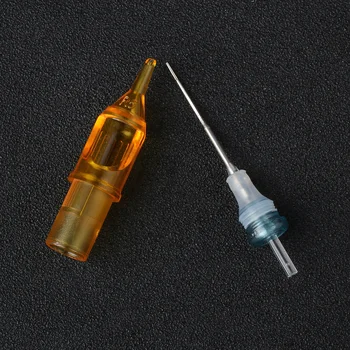 Mult De 20 BUC Sterilizate Semi-Permanente Machiaj Tatuaj Cartuș de Alimentare Ac Curbat Magnum 5/7/9/11/13/15/17/19/23CM