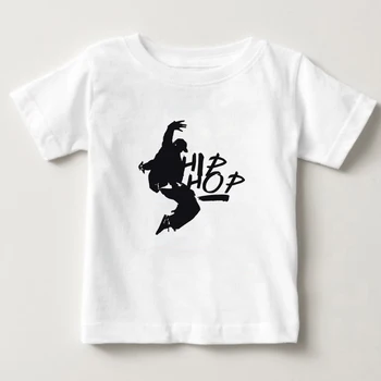 Stil Rap Copii Baieti Haine Copii Hip-hop Design Cool T-Shirt Imprimat Haine Scrisori de Imprimare Topuri Utilaje pentru 3T-8T haine pentru copii