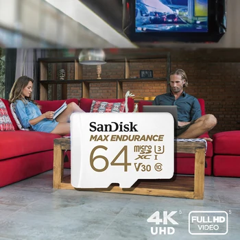 Cele mai noi Sandisk MAX REZISTENTA Card microSD de 32gb, 64gb, 128gb, 256gb card de memorie pentru camere de acțiune sau drone Extreme card microSD