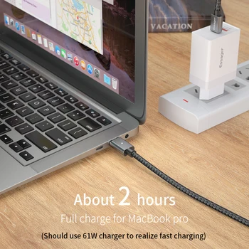 Essager 5A Magnetic USB Type C La USB C Cablu Pentru MacBook Pro 100W PD-USB de Tip C-C Cablu Pentru Samsung Xiaomi mi Magnet 10 Încărcător