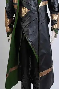 Thor 3 Costum Lumea Întunecată Loki Cosplay Costum Halloween Costum De Carnaval
