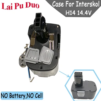 Pentru Interskol H14 14.4 V Ni-CD-cutie de Plastic (Fără baterie celule) DA-13 / 14.4 E Instrument de Putere Baterie de Acoperire Coajă