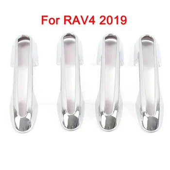 Pentru Toyota Rav4 Chrome Mânerul Ușii Capace Crom Styling accesorii 2006 2007 2013 2017 2018 2019