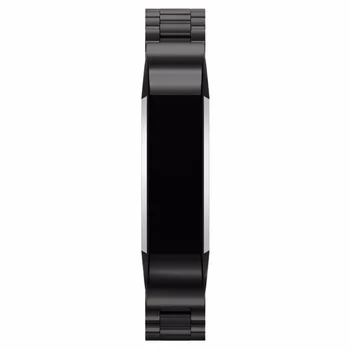 Noua curea Pentru Fitbit Alta HR Înlocuire Trupa pentru fitbit Alta bratara din Otel Inoxidabil Bratara din metal Ceas inteligent Trupa
