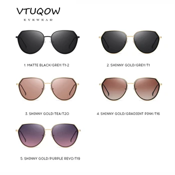 Brand de lux Polarizat ochelari de Soare pentru Femei 2021 tendință de Conducere de sex Feminin de ochelari de soare Retro Ochi de Pisică Ochelari de Soare Pentru Femei Gradient UV400