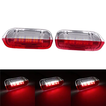 1 Pereche LED-ul Roșu Usa Masina de Avertizare Lumină de Curtoazie Ușă de Lumină se Potrivesc Pentru VW Passat B6 B7 CC Golf 6 7 Jetta MK5 MK6 Tiguan, Scirocco,