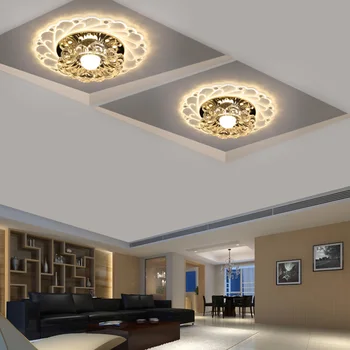 LED-uri moderne Superior de Iluminat Plafon Candelabru Lampă Pentru Verandă Dormitor Galerie de Artă Decor Fața Balcon Lampa Lumina Pridvor