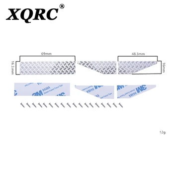 XQRC Fata / bara spate mini placa panoului ornamental pentru 1 / 10 RC vehicul cu senile traxxas trx-4 TRX 4