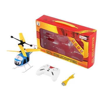 2/1BUC Inducție Jucarii Zburatoare RC Elicopter de Desene animate de Control de la Distanță Drone Pentru Copil Avion Jucării Plutitoare Cu Intermitent LED Lumina