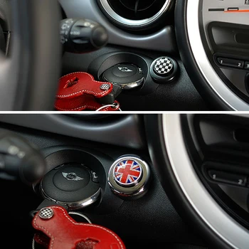 Auto Styling Interior Aprindere Butonul Start Autocolant Pentru Mini Cooper Countryman Clubman R55 R56 R57 R58 R59 R60 R61 Accesorii