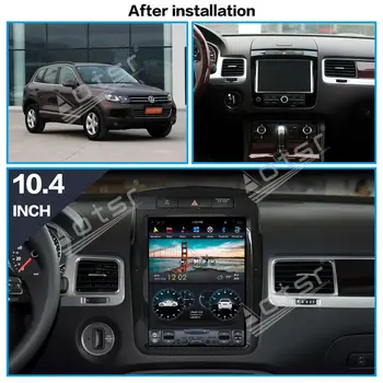 4+128G Pentru VW Volkswagen Touareg Android Radio casetofon 2010-2017 Auto Multimedia Player Stereo Unitate Cap PX6 Tesla GPS Navi