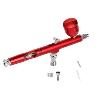 Portabil Mini Dual Action Spray Aerograf Pompa Creion Pentru Machiaj Vopsea De Unghii De Arta Tatuaj Tort Model De Jucărie