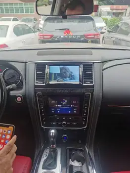 2 Din Noul Ecran Dual Mașină de Navigare GPS Pentru Infiniti QX80 Nissan Patrol Y62 2010-2020 Android HD Autoradio Player Multimedia
