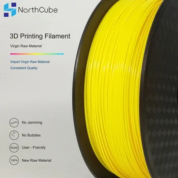 Imprimare 3D cu Filament TPU Flexibil cu Incandescență TPU Flex Plastic pentru Imprimantă 3D 1,75 mm 0,8 KG Materiale de Imprimare 3D Galben