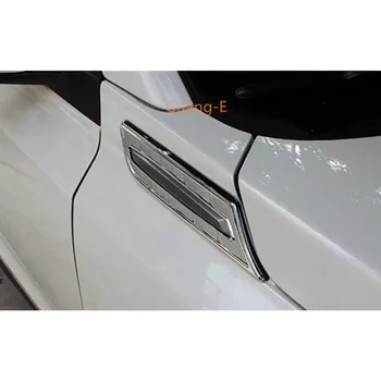 Pentru Suzuki Vitara 2016 2017 2018 2019 Lampa Tapiterie Auto Acoperi Detector ABS Cromat Partea din Față Frunziș Frunze Fender Guri de Evacuare a Aerului