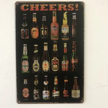 [Luckyaboy] Bucătărie Whisky Pinup Route 66 Placa Vintage Din Metal Staniu Semne Home Bar Pub Garaj Decor Plăci Peștera Autocolant De Perete