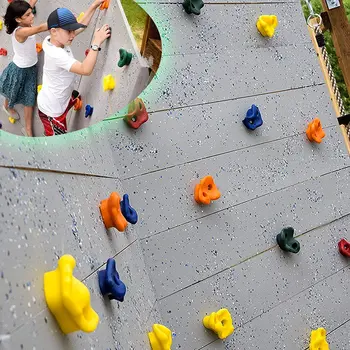 10buc/Set Rock Alpinism de Perete Deține pentru copii,piscine Interioare și în aer liber, loc de Joaca Play Set Accesorii cu Tobogan Hardware-ul de Montare