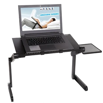 Multi Funcțional, Ergonomic Reglabil Pliabil Laptop Notebook masa suport pentru pat Portabil canapea, masa pentru laptop cu mouse pad