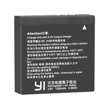 2 buc PENTRU AZ16-1 XIAOMI YI II 4K baterie + LCD Dual USB Încărcător pentru Bateria Xiaomi Yi 4K Sport de Acțiune aparat de Fotografiat