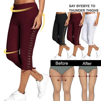LOOZYKIT 2020 Monofazate Pantaloni de Yoga pentru Femei Talie Mare Sport, Jambiere Doamnelor Casual în aer liber Blugi Push-Up sală de Gimnastică Antrenament Capri Pantaloni