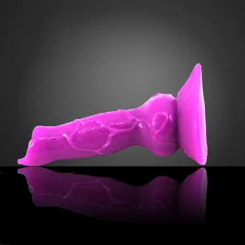 Lupul penis artificial animal penis fals ventuza dick violet anal penisul masturbari jucărie pentru femei sex erotic produse homosexual