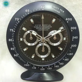 De lux Masă de Metal Ceas de Ceas Forma de Ceas Mare și Modernă, cu Stralucitoare Caracteristici Ceas Artă Modernă de Design Ceas cu Logo-ul