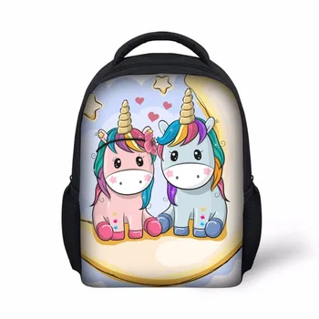 Copii Sac de Școală lumină Greutate Rucsac Fete genti de lux Unicorn imprimare rucsac copil mochila escolar grădiniță geanta pentru copii