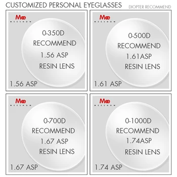 Meeshow Fotocromatică 1.56 1.61 1.67 Prescrierea de lentile de ochelari de soare cu Lentile polarizate UV400 Foto Gri ochelari de Miopie Hipermetropie