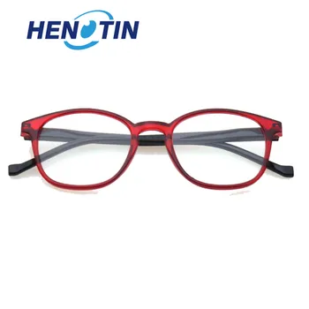 Henotin moda rotund ochelari de lectură de primăvară balamale bărbați și femei cititorii ochelari dioptrii 0.5 1.75 2.0 3.0 4.0 .......