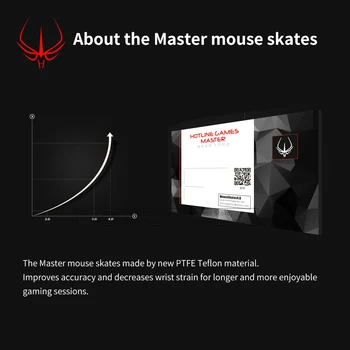 Hotline Jocuri 4.0 Nivel de Master Mouse-ul Patine Picioare Mouse-ul Pad Înlocuire Picioare pentru Mouse Logitech G502 0.23 mm/0,6 mm Grosime