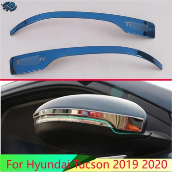 Pentru Hyundai Tucson 2019 2020 Laterale Din Otel Inoxidabil Oglinda Retrovizoare Aripa Crom Capac Ornamental De Turnare Bezel Styling Auto