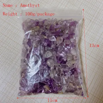 100g Amethys Pietre Naturale, Cristale de Minerale de Cuarț pentru Cadouri Drăguț DIY Acasă Decorare Camera Accesorii Liniștitor Piatra Acvariu