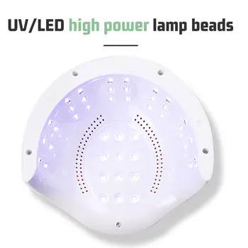Lampa UV de Unghii Uscător de Puternic Lampă pentru Unghii Manichiura Aparat Profesional Lampa de Unghii pentru Gel lac de Unghii Gel Lac de Uscare în Lampa