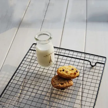 Siguranța Se Lipeasca De Metal Tort De Răcire Rack Net Prăjituri Pâine Biscuiți Briose Uscare Stand Cooler Titular De Bucătărie, Bicarbonat De Instrumente Drop