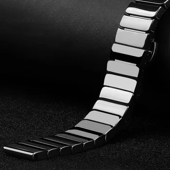 Ceramica de Trupa Ceas Pentru Samsung Gear S2 S3 Smartwatch de calitate Superioară Ceas Curea Pentru Samsung Galaxy Watch 42 46 Activ Brățară
