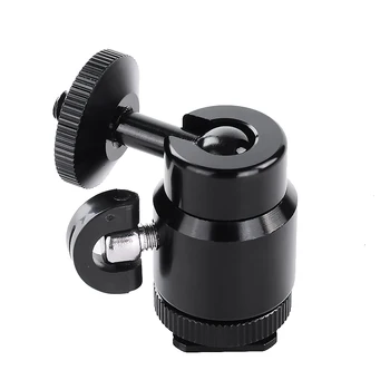 De Vânzare la cald 1/4 Hot Shoe Adaptor Cradle Cap de Minge, cu Blocare pentru Trepied Camera LED Flash Bracket Suport de Montare